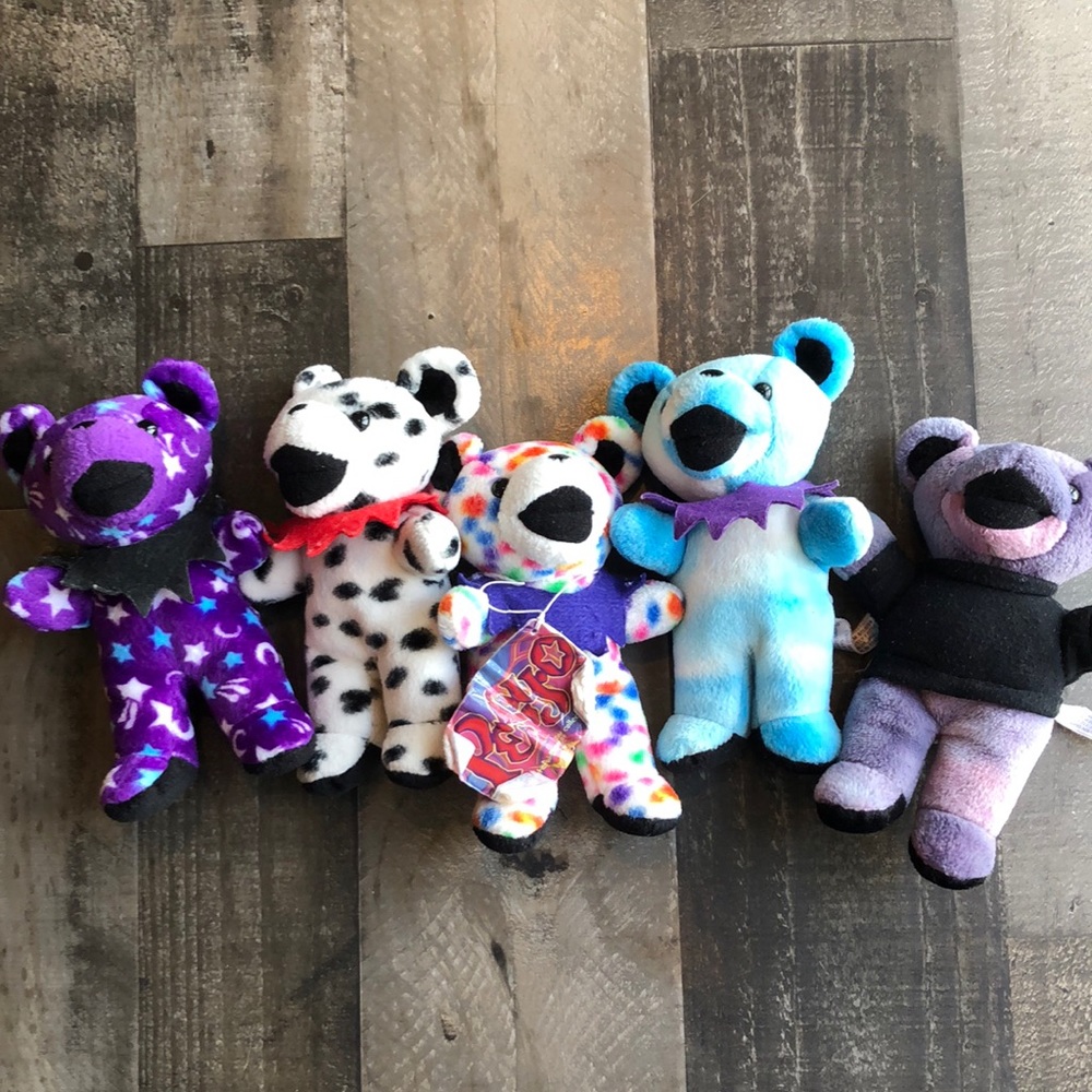Vintage grateful dead dancing Bears collection